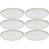 Plate Elio Ø21cm (6/Set) Kare Design