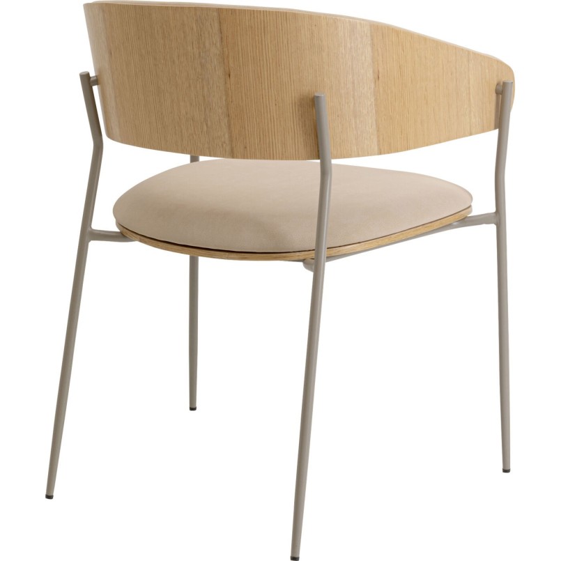 Chaise a. acc.Cindy greige