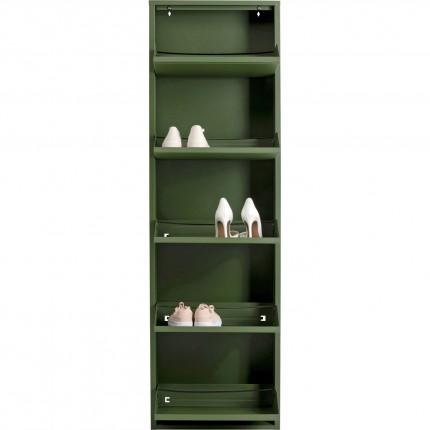 Shoe Container Caruso olive 5 drawers Kare Design