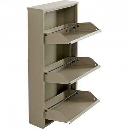 Shoe Container Caruso khaki 3 drawers Kare Design