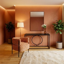 Vase en verre marron - Daphne - Kare Design