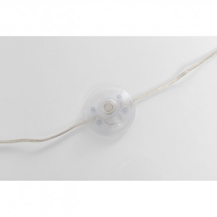 Vloerlamp veren 165cm bruin Kare Design