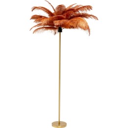 Rode veer vloerlamp - Kare Design