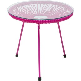 Pink garden side table - Acapulco - Kare Design
