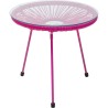 Table d'appoint de jardin rose - Acapulco - Kare Design