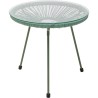 Table d'appoint de jardin verte - Acapulco Mono - Kare Design