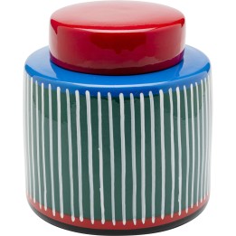 Boîte décorative Festa multicolor Ø15cm