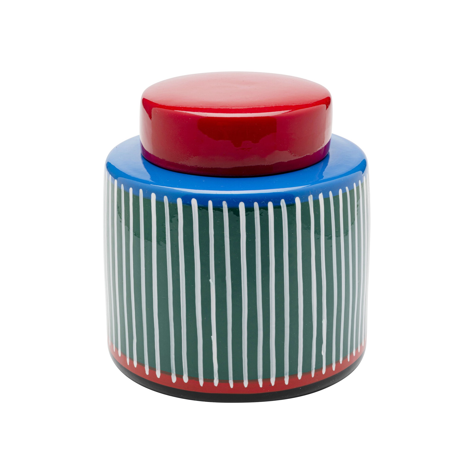 Boîte décorative Festa multicolor Ø15cm