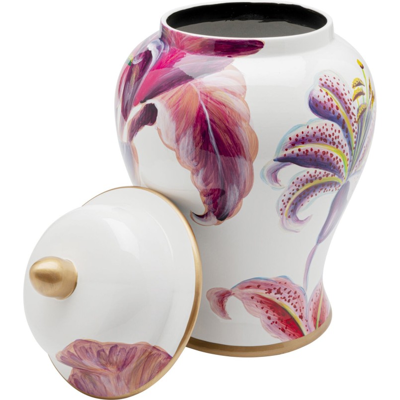 Boîte décorative Lillies pink Ø26cm