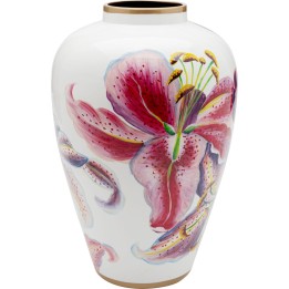 Vase Lillies pink 37cm