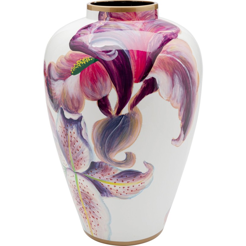 Vase Lillies pink 37cm