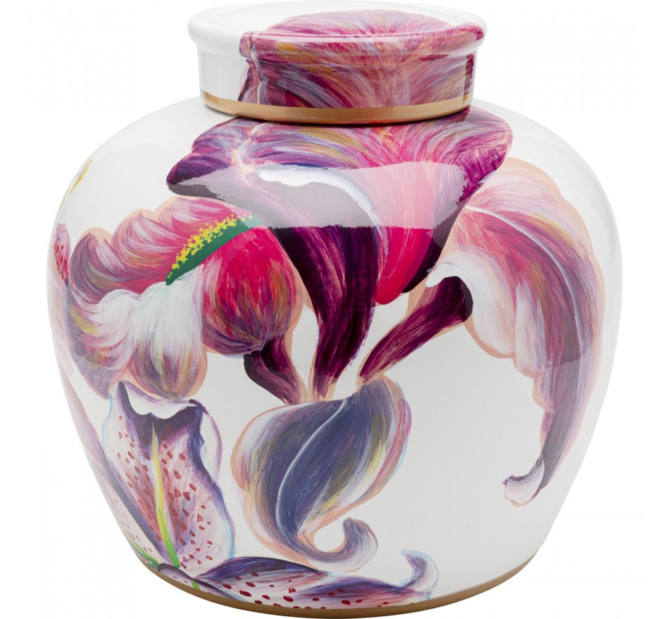 Boîte lys roses 28cm Kare Design