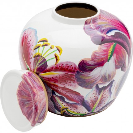 Box lillies pink 28cm Kare Design