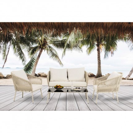 Outdoor Set Elba 4-Seater cream Kare Design