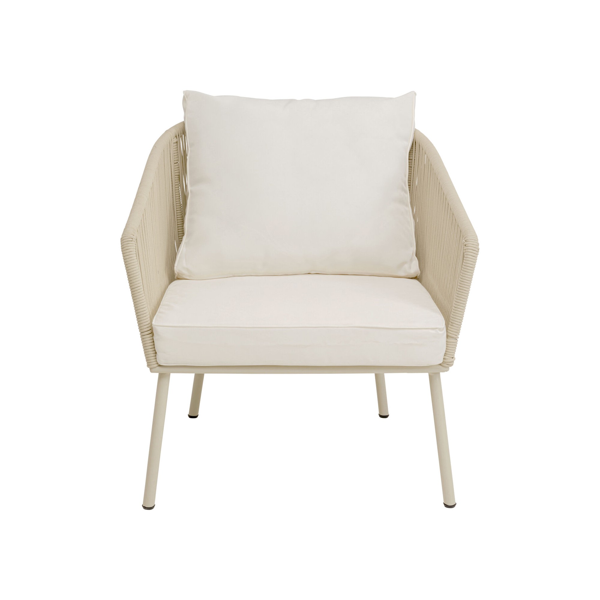 Fauteuil Elba crème