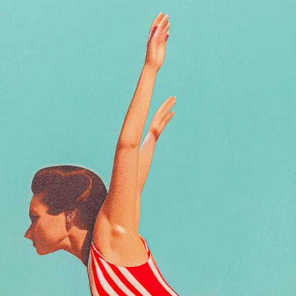 Schilderij vliegen 73x103cm Kare Design