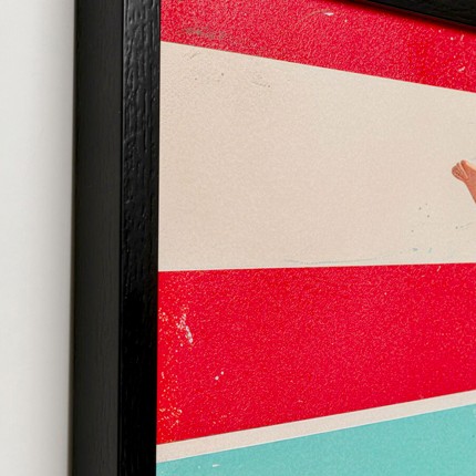 Framed Picture diving 73x103cm Kare Design