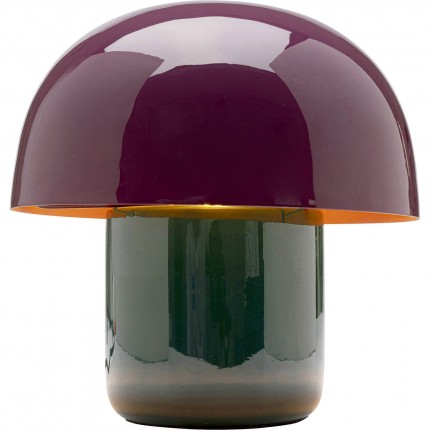 Lampe Mushroom Duo 20cm violette et verte Kare Design