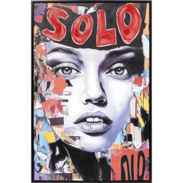 Schilderij Muse Collage 80x120cm Kare Design