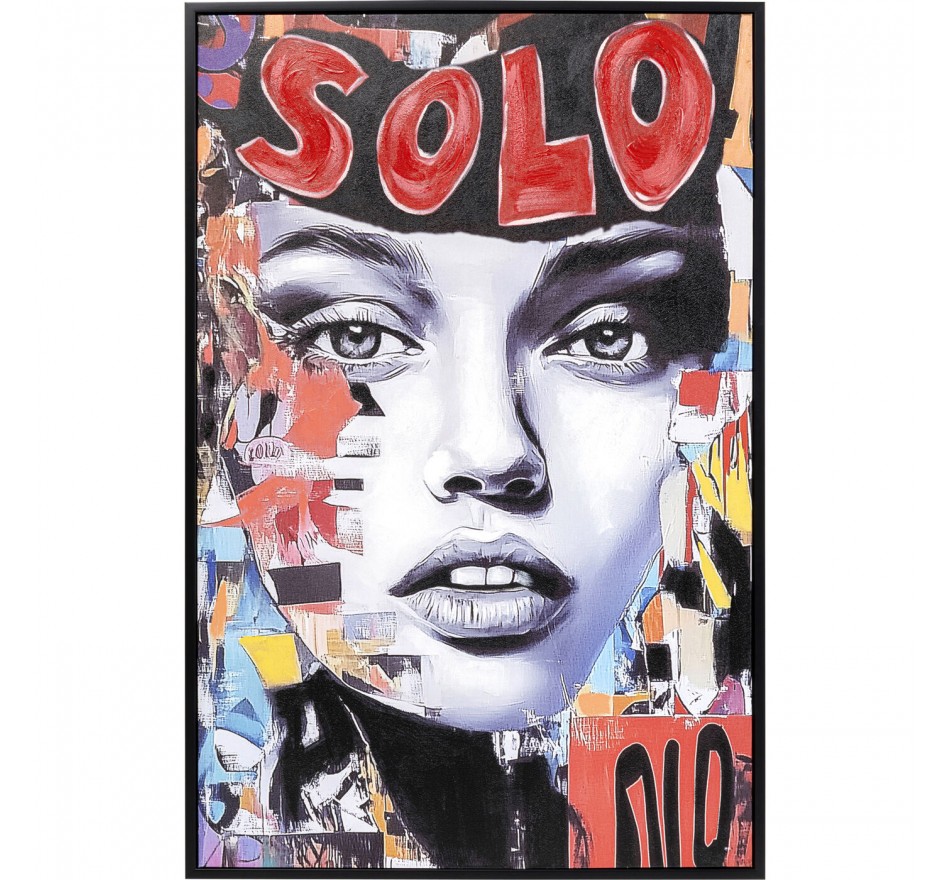 Tableau Frame Muse Collage 80x120cm Kare Design