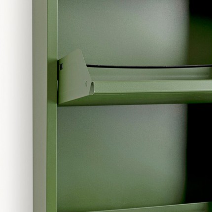 Shoe Container Caruso olive 5 drawers Kare Design