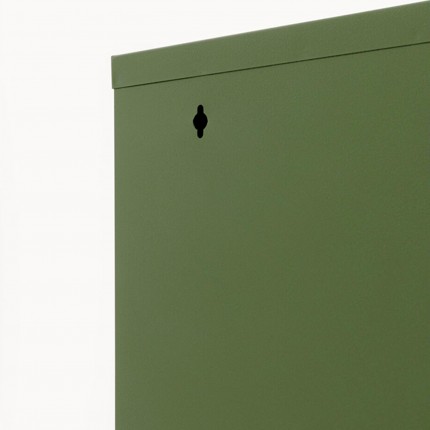 Casier à chaussures Caruso olive 5 tiroirs Kare Design