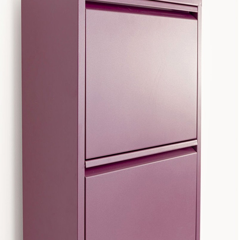 Shoe Container Caruso purple 5 drawers Kare Design