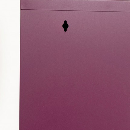 Casier à chaussures Caruso violet 5 tiroirs Kare Design