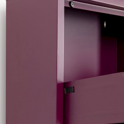 Shoe Container Caruso purple 5 drawers Kare Design