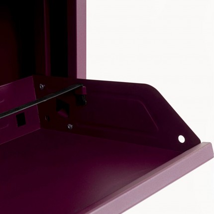 Schoenenkast Caruso paars 5 laden Kare Design