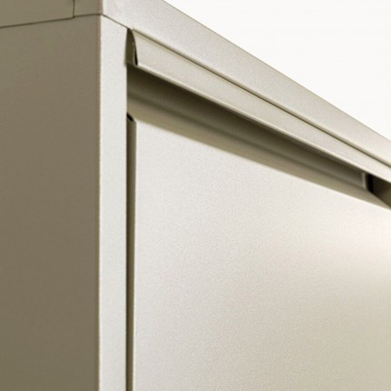 Schoenenkast Caruso kaki 5 laden Kare Design