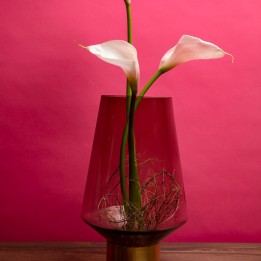 Brown retro vase - Noble Ring - Kare Design