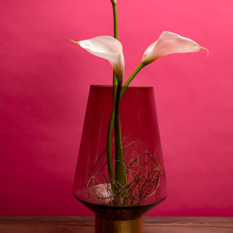 Brown retro vase - Noble Ring - Kare Design