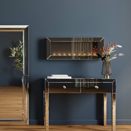 Vase Noble Ring marron 40cm Kare Design