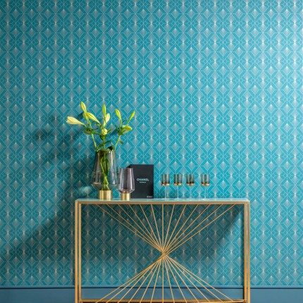 Vase Noble Ring marron 40cm Kare Design