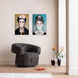 Framed Picture diva bubble 40x50cm Kare Design