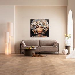 Tableau en verre femme - Art Geo - Kare Design