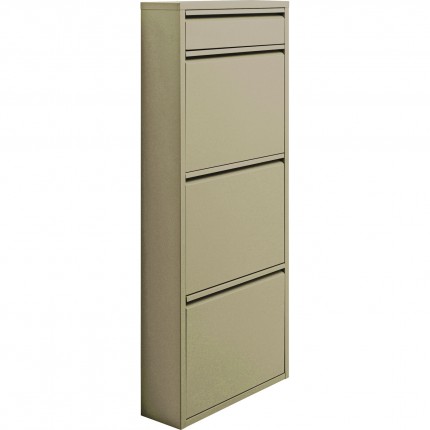 Shoe Container Caruso khaki 3+1 drawers Kare Design