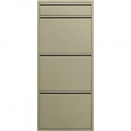Shoe Container Caruso khaki 3+1 drawers Kare Design