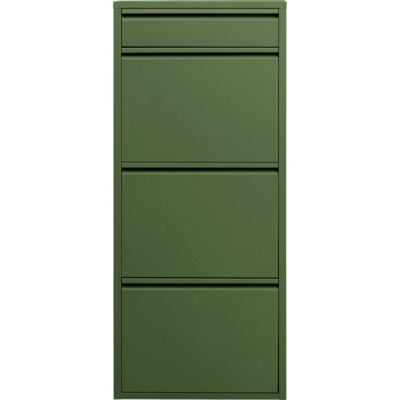 Meuble à chaussures Paolo 3 Plus 1 olive (MO)
