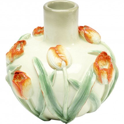 Vase poppies 29cm Kare Design