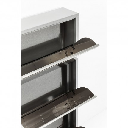 Shoe Container Caruso grey 3 drawers Kare Design
