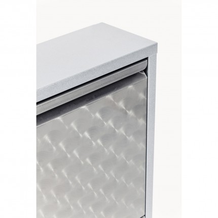 Casier à chaussures Caruso alu 3 tiroirs Kare Design