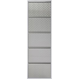 Schoenenkast Caruso alu 5 laden Kare Design