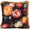 Coussin à franges pivoines - Kare Design