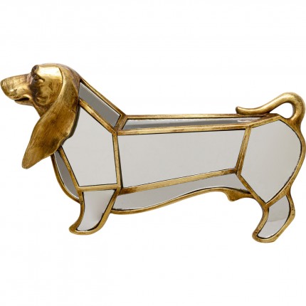Déco murale miroir chien basset Kare Design