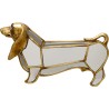 Décoration murale Dog Mirror 38x22cm