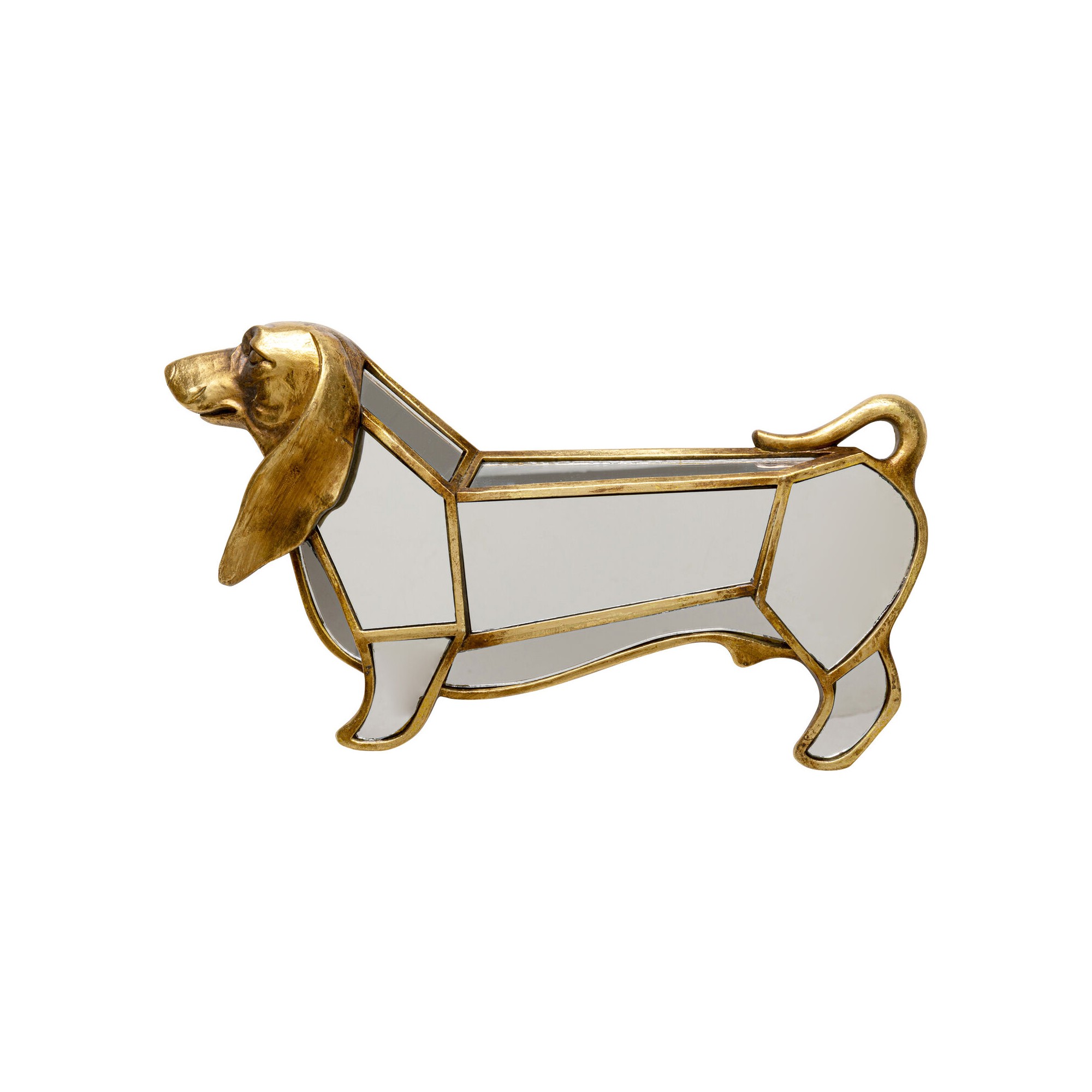 Décoration murale Dog Mirror 38x22cm