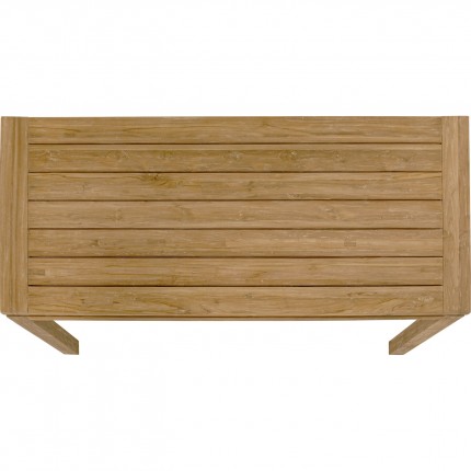 Ensemble de jardin Bella table 200x10cm et 6 chaises Kare Design