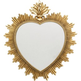 Décoration murale Heart Mirror 49x54cm